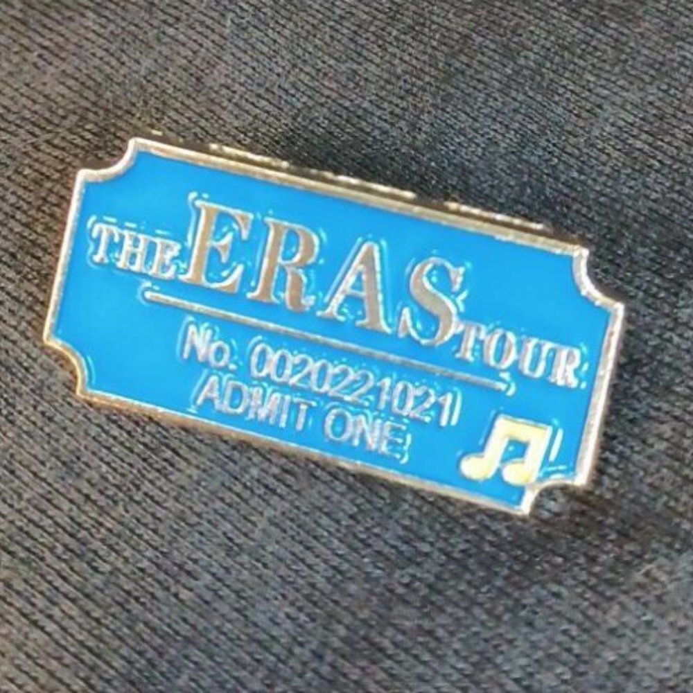 Taylor Swift the ERAS Tour Lapel Pin